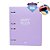 Fichario de PVC Colegial CD 10 DIV. Lilas PAST - Imagem 1