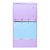 Fichario de PVC UNIV. CD 10 DIV. Lilas Pastel - Imagem 4