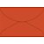 Envelope Visita Colorido Vermelho Color PLUS 80G. - Imagem 1