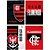 Caderno Brochurao Capa Dura Flamengo 80F - Imagem 1
