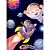 Caderno Brochura 1/4 Capa Dura Pimpolhos Masculino 96F - Imagem 3
