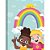 Caderno Brochura 1/4 Capa Dura Pimpolhos Feminino 96F - Imagem 3
