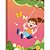 Caderno Brochura 1/4 Capa Dura Pimpolhos Feminino 96F - Imagem 4