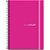 Caderno 01X1 Capa Dura SLIM Color UNIV CP.PP PINK 80F - Imagem 1