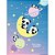 Caderno Brochurao Capa Dura Lovely Friend 80FLS. - Imagem 4