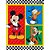 Caderno Brochurao Capa Dura Mickey 48FLS. - Imagem 2