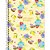 Caderno 01X1 Capa Dura Charme 80FLS. PCTE C/4 - Imagem 4