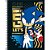 Caderno 01X1 Capa Dura Sonic 80FLS. PCT.C/04 - Imagem 1
