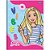 Caderno Brochurao Capa Dura Barbie 48F - Imagem 5