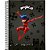 Caderno 01X1 Capa Dura Miraculous 80FLS.  PCT.C/04 - Imagem 1