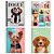 Caderno 01X1 Capa Dura PETS Love 80FLS. - Imagem 1