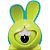 Apontador com Deposito CROC CROC Innovation Coelho - Imagem 5