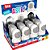 Apontador com Deposito Decor. TRIS ASTRO 2EM1 C/BORRACH.3COR DP.C/12 - Imagem 2