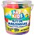 Massa para Modelar Criativa ART KIDS 1 150G.POTES C/MOLDES - Imagem 1