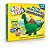 Massa para Modelar Criativa ART KIDS Dinossauro 1 Verde - Imagem 1