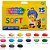 Massa para Modelar SOFT 15 Cores 220G. - Imagem 1