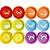 Massa para Modelar Criativa Color JOY 6CORES 40G - Imagem 4