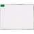 Quadro Branco Moldura Aluminio 120X090CM Popular - Imagem 1