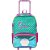 Mochila Infantil com Rodinha Mermaid G Colorida 48CM - Imagem 1
