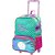 Mochila Infantil com Rodinha Mermaid G Colorida 48CM - Imagem 3