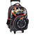 Mochila Infantil com Rodinha HOT Wheels G Preta - Imagem 1