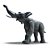 Boneco e Personagem Forest PARK Animals Elefante - Imagem 4