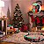 Trem PRA Arvore de Natal Que ANDA Musical com LED Decoração de Luxo com 3 Vagões Pista Circular Desmontável 75CM - - Imagem 2