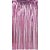 Artigo para Decoracao Cortina Metaliz. Rosa 1X2M - Imagem 1