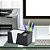 Acessorio para Mesa Organizador C/LEMBR. Preto - Imagem 4