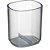Acessorio para Mesa Porta Lapis Jumbo Cristal - Imagem 1
