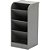 Acessorio para Mesa Organizador Diagonal Cinza - Imagem 2