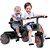 Triciclo SMART 2 Lugares Preto - Imagem 3