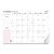 AGENDA/PLANNER Permanente Mensal de Mesa 20FLS. PCT.C/05 - Imagem 1