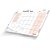 AGENDA/PLANNER Permanente Mensal de Mesa 20FLS. PCT.C/05 - Imagem 2