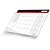 AGENDA/PLANNER Permanente Mensal de Mesa 20FLS. PCT.C/05 - Imagem 1