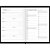 Agenda 2024 Compacta Preta 176F.145X205CM - Imagem 3