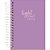Agenda 2024 LIGHT SMART ESP.PP Lilas 160FL - Imagem 1