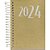 Agenda 2024 SCRATCH ESP. CD Ouro 100X150MM - Imagem 2