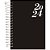 Agenda 2024 Single MASC Espiral CD PT 160F - Imagem 2