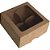 Embalagem para Doces KRAFT 9,2X9,2X3 4 UN - Imagem 2