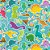Papel Presente Bobina Couche 60CM. MOD.142 Dinossauros - Imagem 3