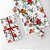 Papel Presente Bobina Couche 60CM. MOD.222 Flores e Passaro - Imagem 2