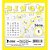 Bloco para Bingo Amarelo 120X108MM 100F Jornal - Imagem 3