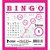 Bloco para Bingo Rosa 120X108MM 100F Jornal - Imagem 3