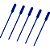 Lacre para Malote Azul Espinha de Peixe 16CM PCTE C/100 Tykheplas - Imagem 1