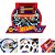 Livro Infantil Colorir HOT Wheels C/CANETINHA/ADESIVO - Imagem 3