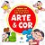 Livro Infantil Colorir T. Monica ARTE e COR 27X27 36P - Imagem 1