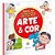 Livro Infantil Colorir T. Monica ARTE e COR 27X27 36P - Imagem 2