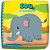 Livro para Banho Elefante C/BICHINHO Ascende LU - Imagem 3