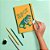 Caderno A5 Dino 80FLS Capa Dura - Imagem 3